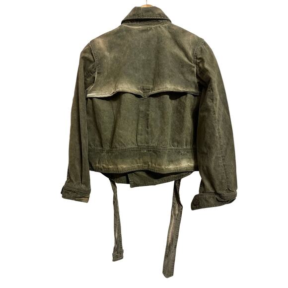 Golden Goose women's olive green cotton utility jacket size Small NEW‎ - Picture 9 of 9